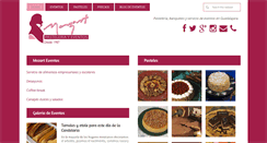 Desktop Screenshot of mozartpasteleria.com